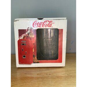 Coca-Cola Santa Glass Mug 20 3/4 Oz 1997 Vintage Christmas Edition NOS